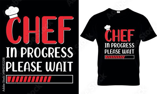 Chef T-Shirt Design vector