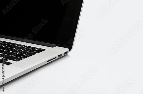 Wallpaper Mural laptop on white background Torontodigital.ca