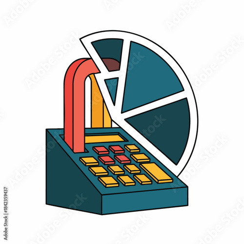 This graphic illustrates the critical intersection of financial calculations, data analysis, and robust security measures essential for modern business operations.