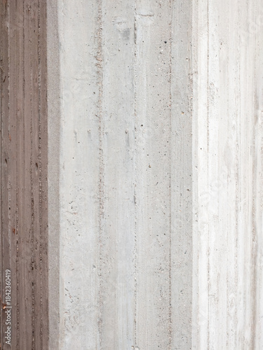 Striped grey concrete wall texture background