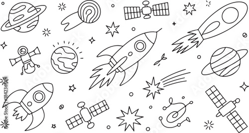 Abstract geometric composition with vibrant color palette and clean lines suitable for modern design projects