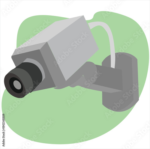 video surveillance camera. Safety device for protecting private property.