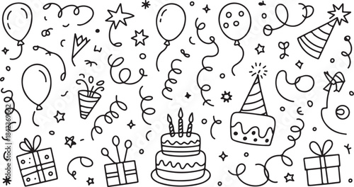 Abstract geometric composition with vibrant color splashes and clean lines suitable for modern design projects