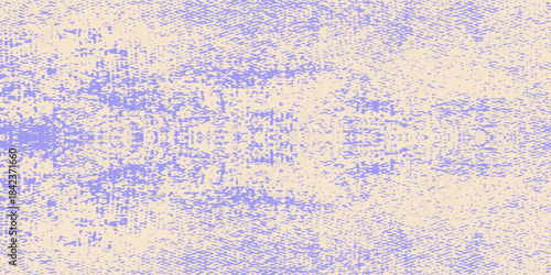 Best grainy purple brush stroke with spray texture. Swirl or squiggle shaped bold brush stroke, thick wavy lines with rough grunge texture. Abstract grainy