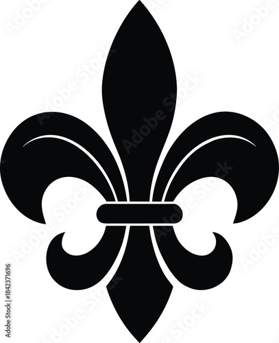 Classic Fleur-de-lis Symbol