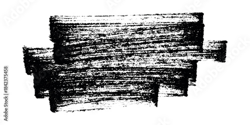 Brush paint stroke texture swatch Hand painted background Ink scribble dab clipart Paint smudge for tags and stamps design