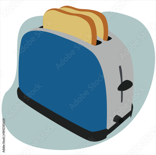 toast in the burner.Toasters are an essential kitchen 
