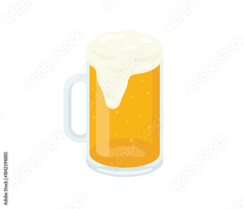 ビール,フラットイラスト