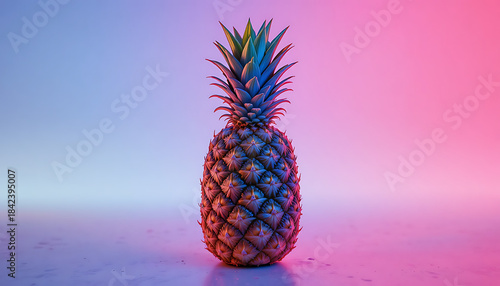 pineapple on the beach