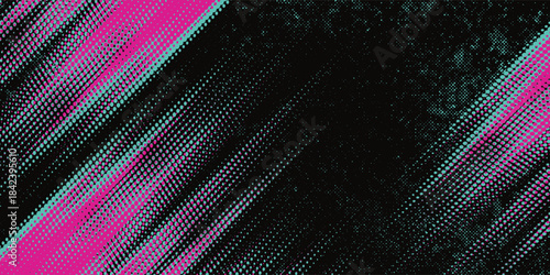 Car sticker wrap banner abstract sporty lines pink blue greenish grunge color combination brush storm thunder modern pattern racing motorsport. Vector ilustration