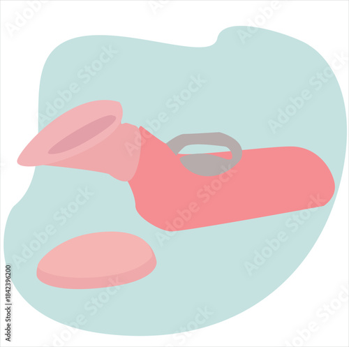 Plastic Bedpan Urinal. Plastic male urinal bottle 

