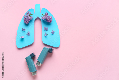 Asthma inhalers with paper ...