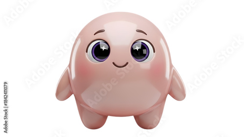 3d emoji emote for social media icon cute character design 
