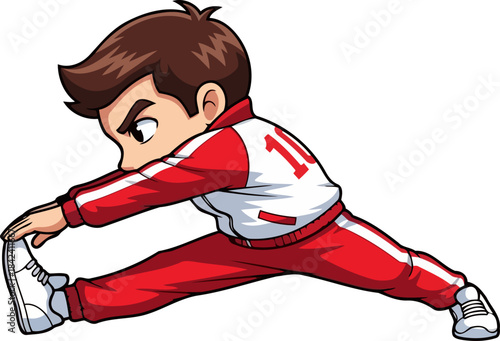 number tens resolve dedicated youthful athlete cultivating peak physical readiness, isolated on transparent background