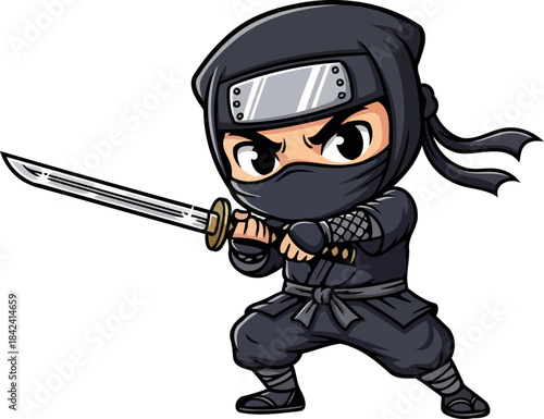 agile spirit unleashed mastering stealth and precision in every silent strike, isolated on transparent background