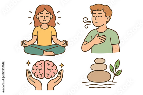 Meditation and mindfulness techniques for stress relief and mental health improvement