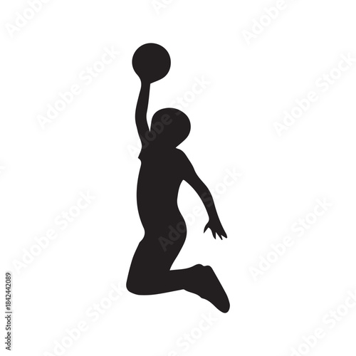 vector boy playing with ball