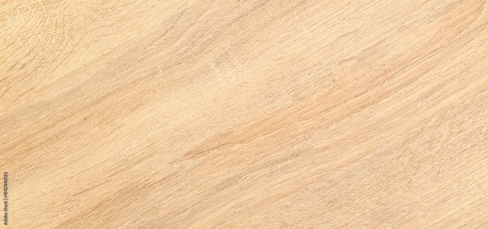Naklejka premium Light wooden texture as background, top view