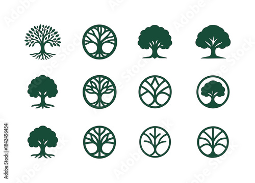 Environmental Activism Logos. environmental activism. Icon set.