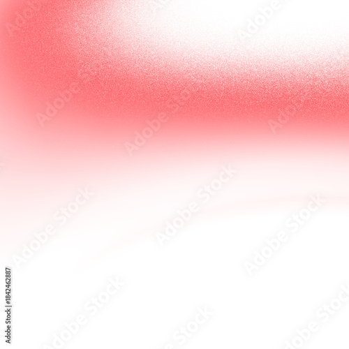 Red gradient spotlight effect with dark bottom on transparent background
