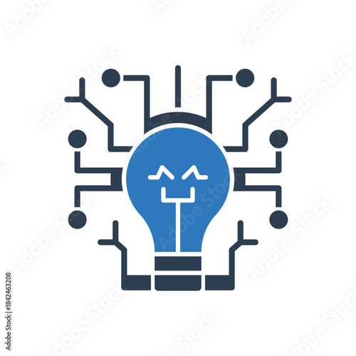 Idea Icon - Ai Idea Technology Icon
