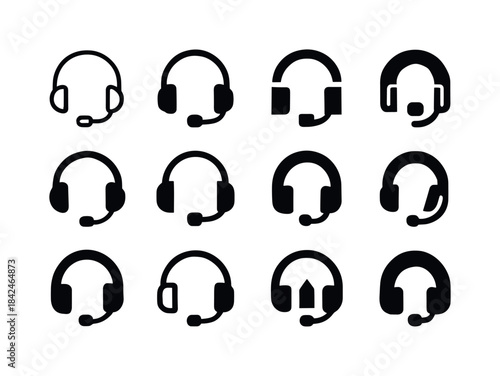 Remote Work Icons. Remote work life. Icon set. Set Logo of remot