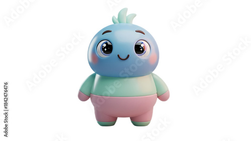 3d emoji emote for social media icon cute character design  
