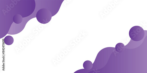 purple and white bacground - colorful template banner with gradient color. eps 10