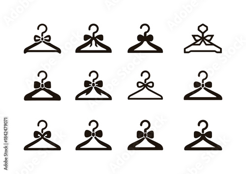 Luxury Boutique Logo Collection. Luxury boutique. Icon set. Set