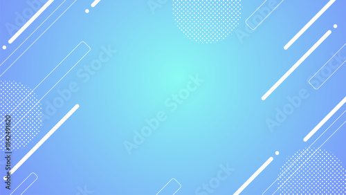 青空グラデーション抽象背景【16:9素材シリーズ】