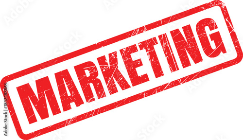 A vibrant red grunge style rectangular stamp featuring the bold word SALES prominently displayed against a clean white background