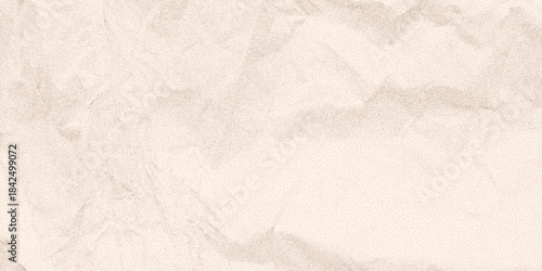 Vintage cream craft paper texture with soft grain, dusty dotted halftone effect, worn cardboard tone, aged blank sheet background.