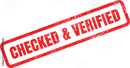 CHECKED & VERIFIED