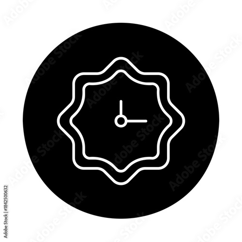 Fasting clock symbol