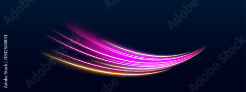 High-speed neon spirals twist across dark backgrounds, leaving radiant glowing trails. Sparks illuminate every motion path. Great for futuristic visuals.