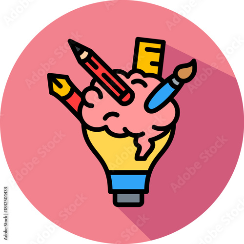 Design And Creative Agency isometric icon