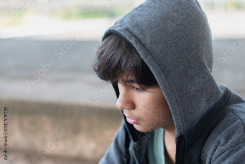 Canvas Print A quiet, melancholic moment