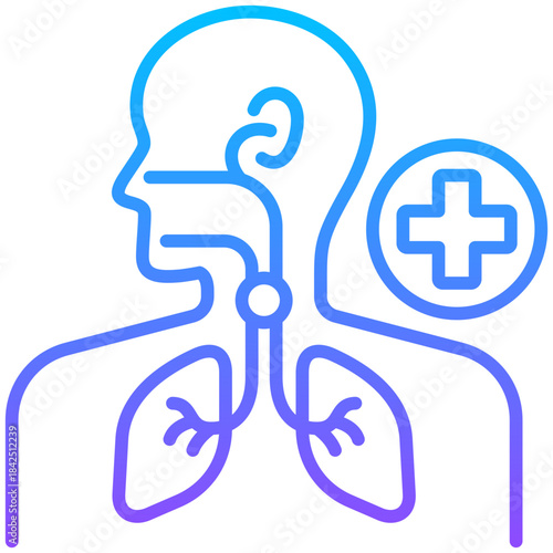 Illustration elements of Otolaryngology