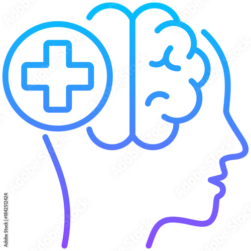 Illustration elements of Psychiatry