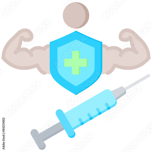 Illustration elements of Immunology