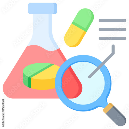 Illustration elements of Clinical Research