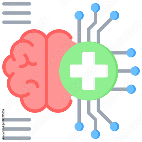 Illustration elements of Neuroscience