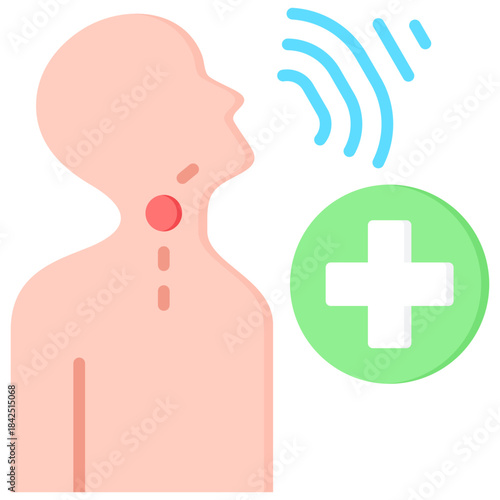 Illustration elements of Speech Therapy