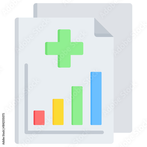 Illustration elements of Medical Report