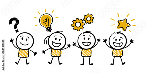 The journey from a question to a great idea and ultimately a successful achievement