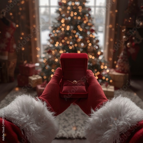 christmas tree and gifts