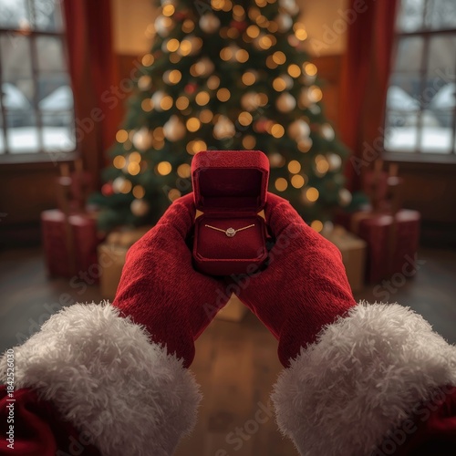 christmas tree and gifts