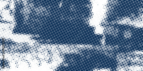 Blue Halftone Group Portrait Of People In Indoor Scene For Stock Use.vector eps10