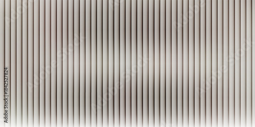 abstract smooth white striped plastic pattern or texture for background