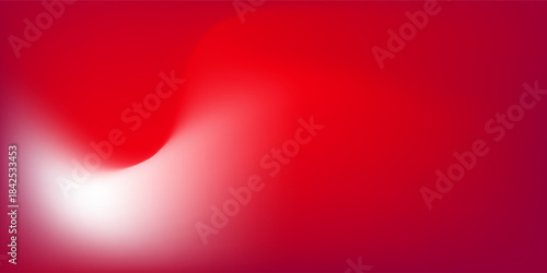 Abstract red vivid wavy gradient mesh background with texture effect